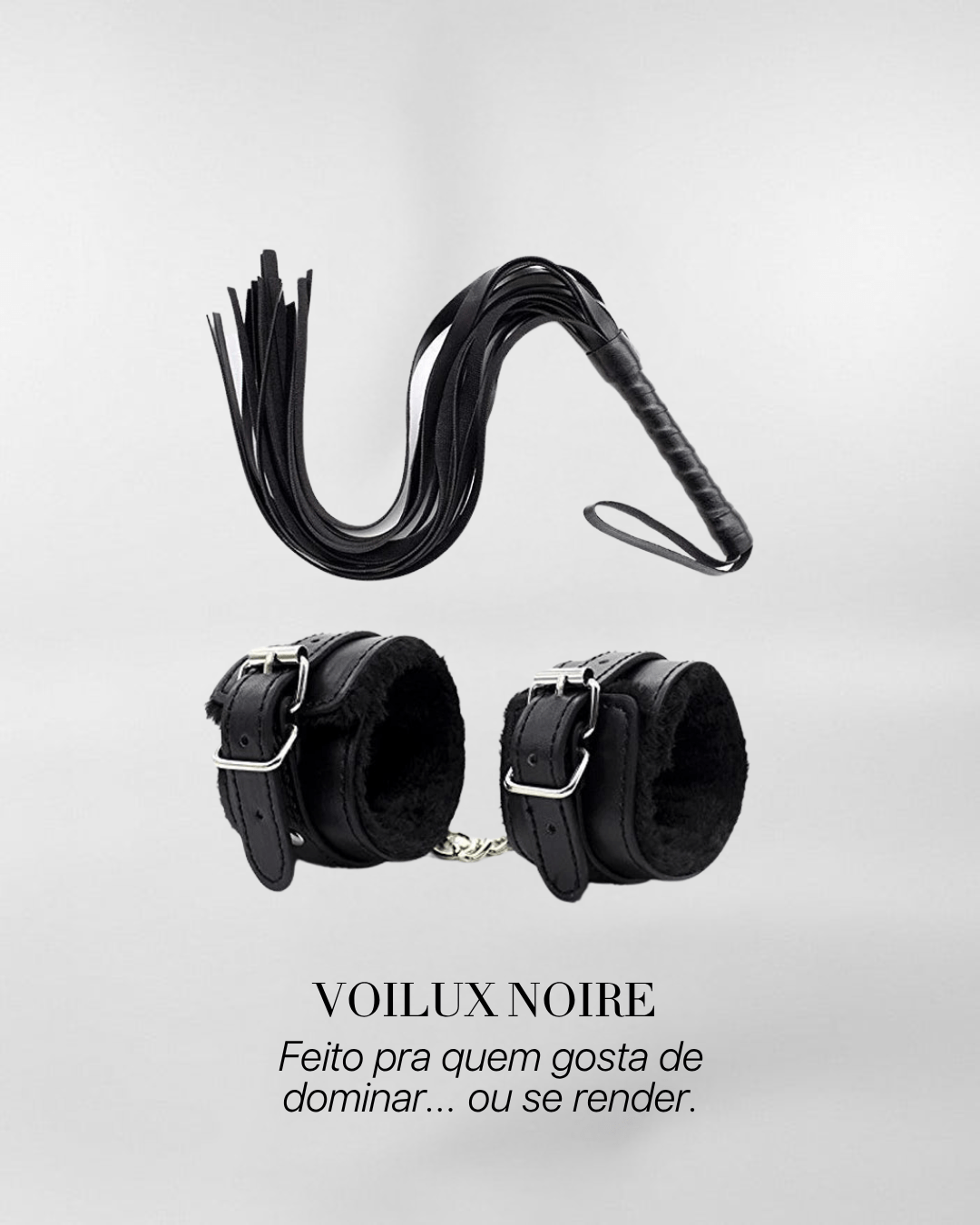 Kit Noire - Algema e Chicote - Voilux