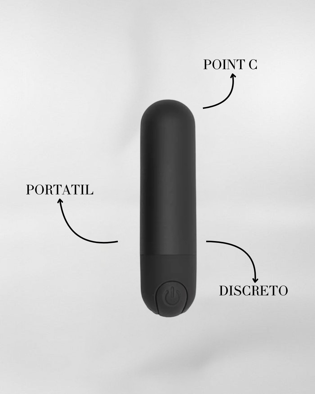 Kit Secret - Bullet Vibrador + Brinde Venda + Dado de Posições - Voilux