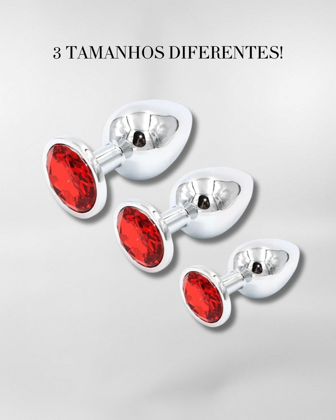 Plug Anal Inox Jóias - Voilux