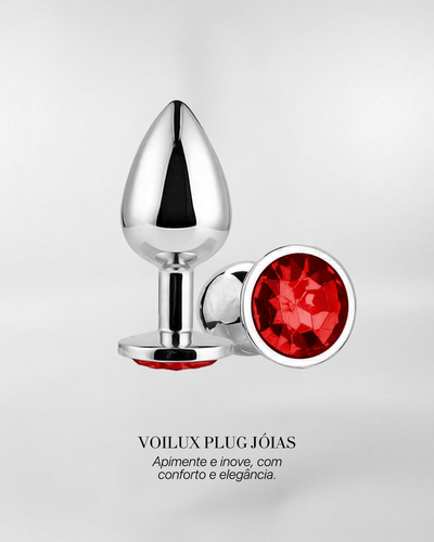 Plug Anal Inox Jóias - Voilux
